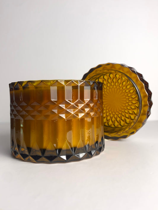 Crystal Decor Candle - Haunted Library