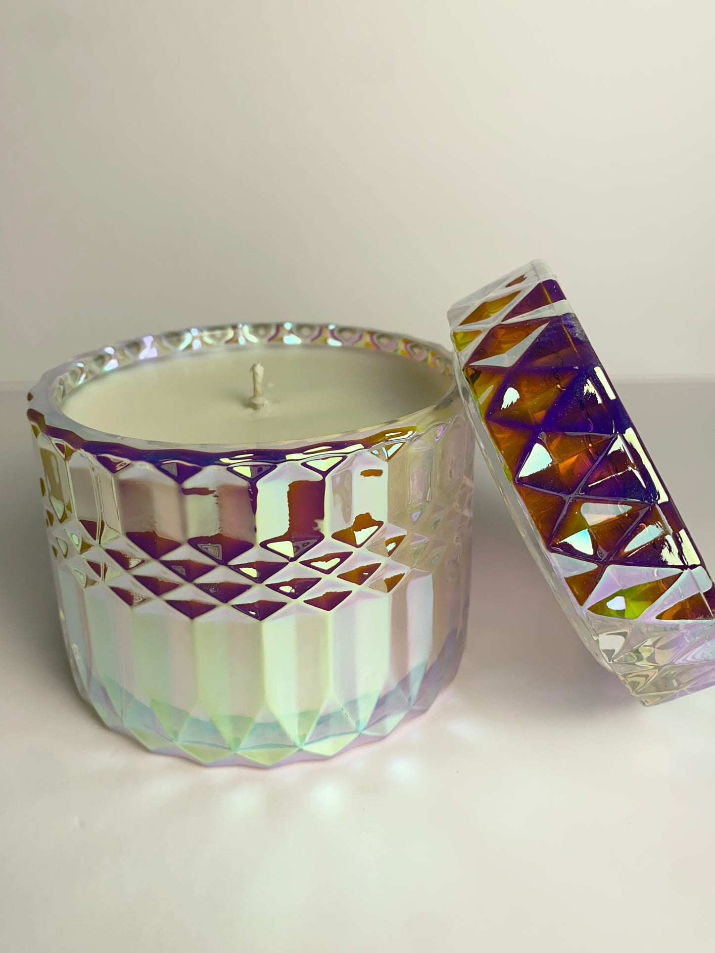 Crystal Decor Candle - Rainbow Essence