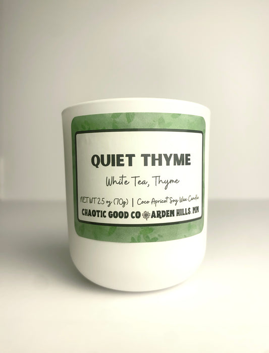Mini Candle - Quiet Thyme