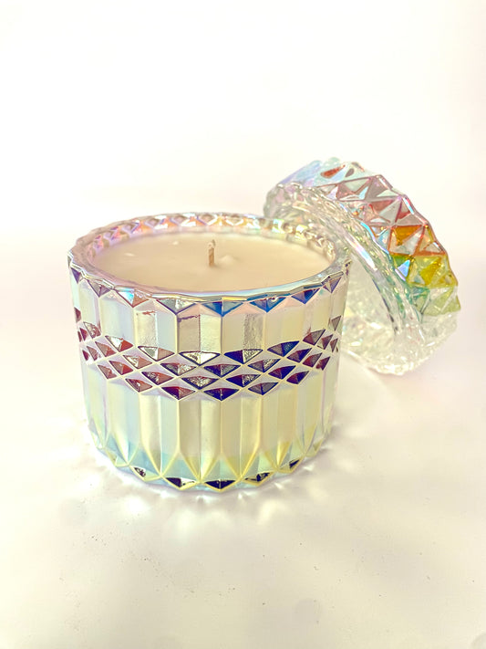 Crystal Decor Candle - House Cat