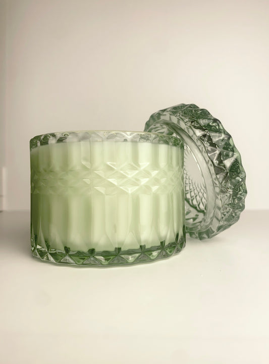 Crystal Decor Candle - Quiet Thyme