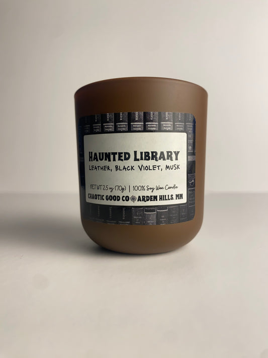 Mini Candle - Haunted Library
